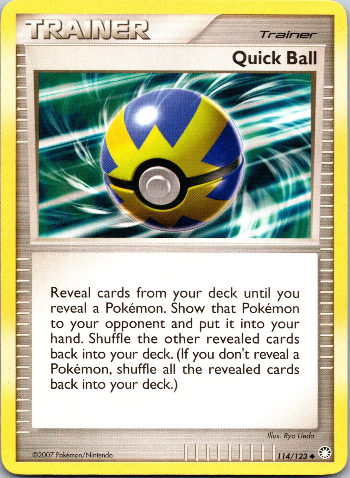 2007 Mysterious Treasures 114/123 Quick Ball LP