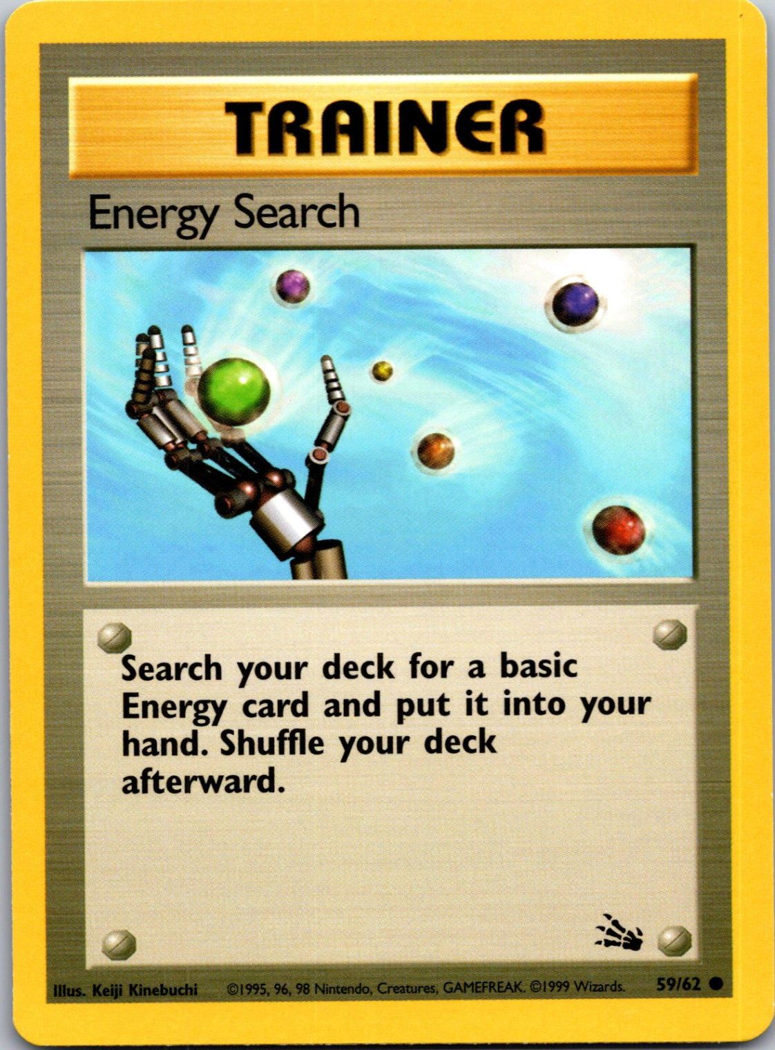 1999 Fossil 59/62 Energy Search Common L143