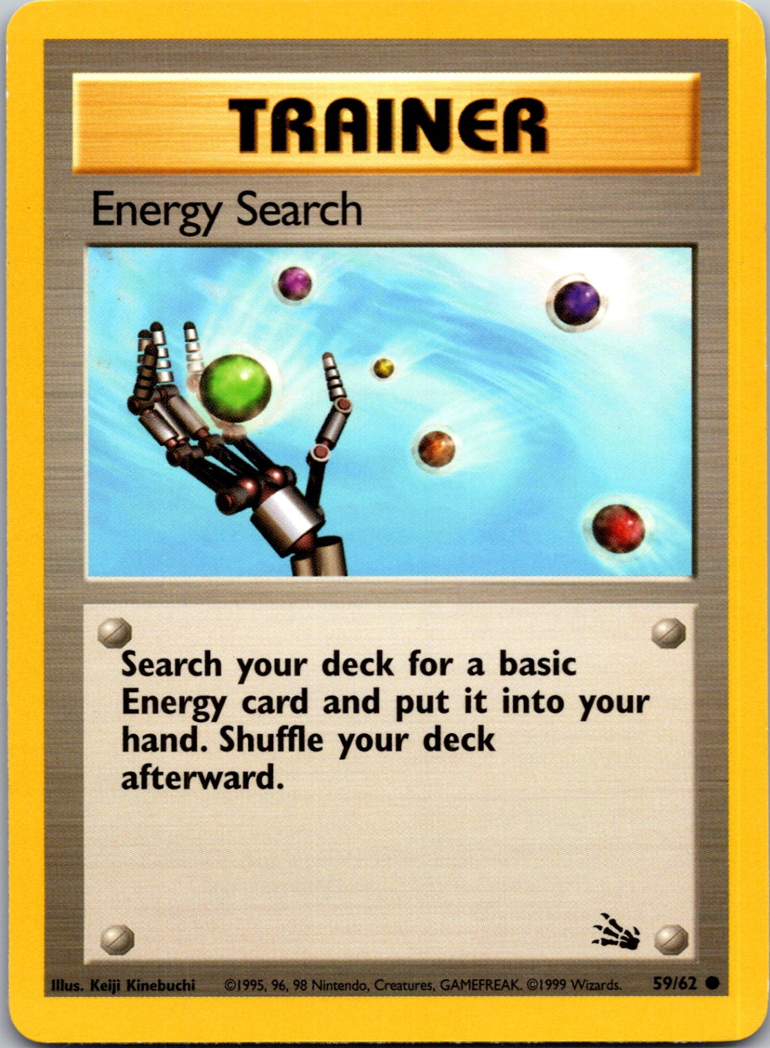 1999 Fossil 59/62 Energy Search Common L155