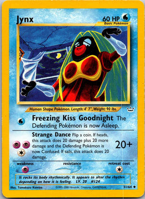 2001 Neo Revelation 31/64 Jynx LP