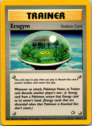 2000 Neo Genesis #084/111 Ecogym Rare C166