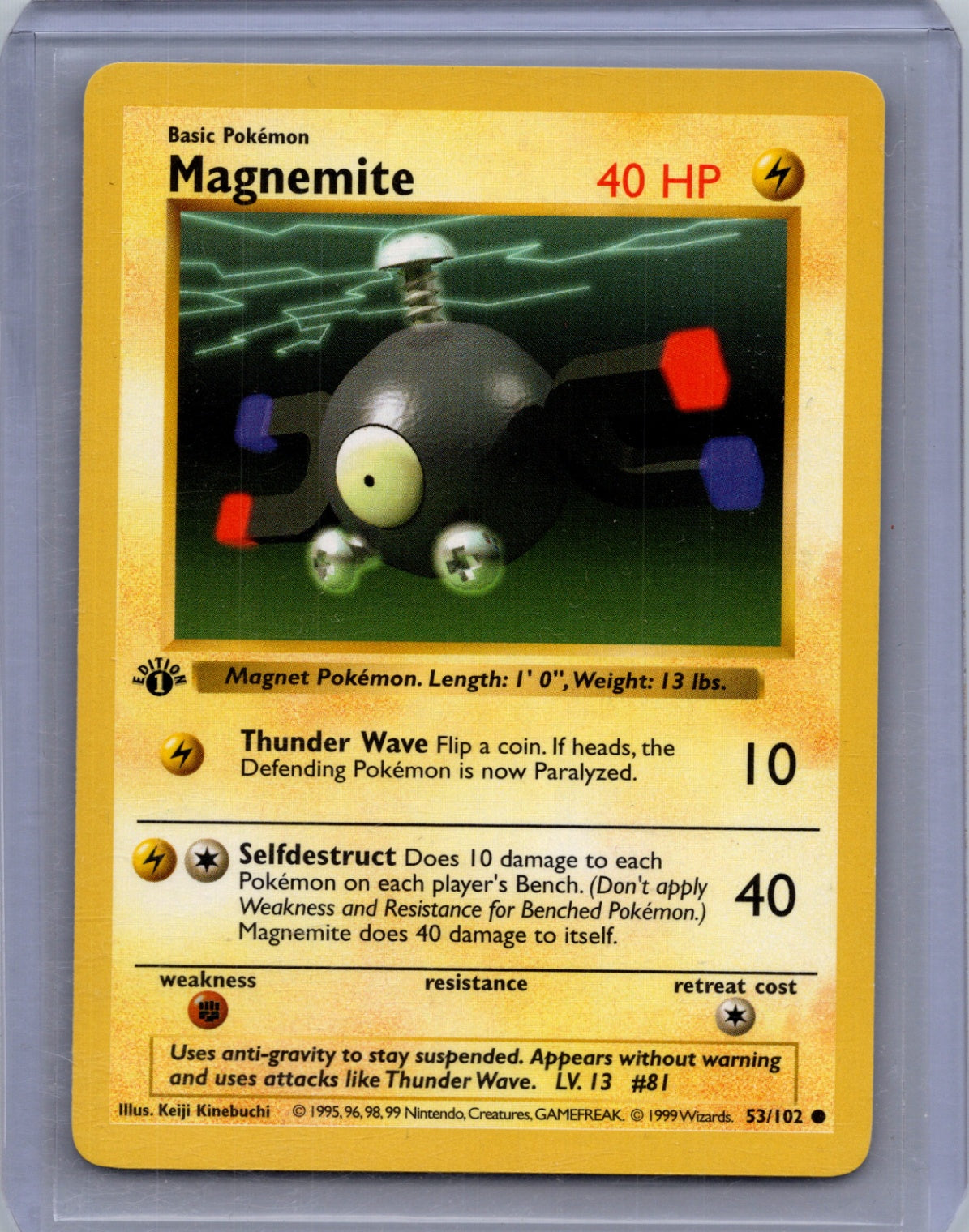 1999 Base Set [1st Edition] 053/102 Rattata Common T
