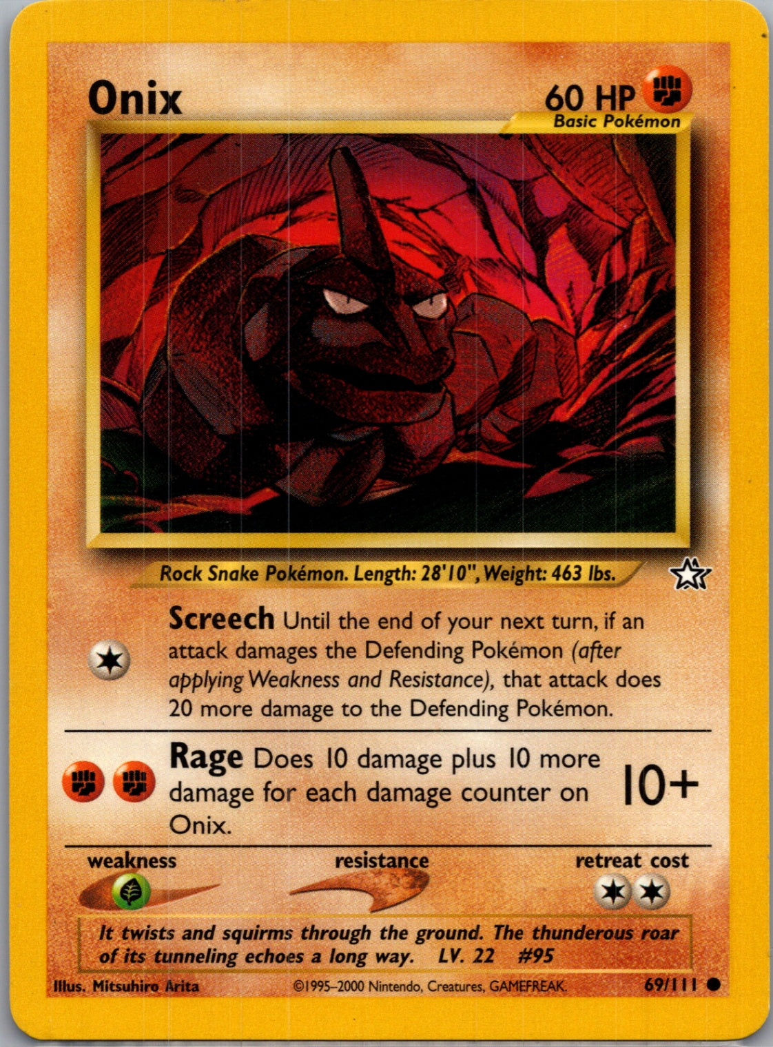 Neo Genesis 069/111 Onix Common NM