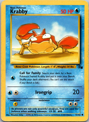 1999 Fossil 51/62 Krabby LP