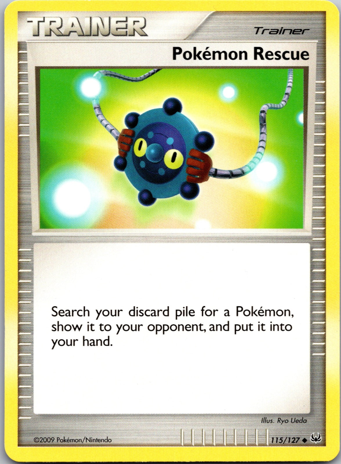 2009 Platinum 115/127 Pokemon Rescue LP