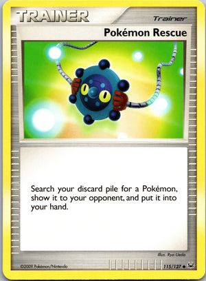 2009 Platinum 115/127 Pokemon Rescue LP