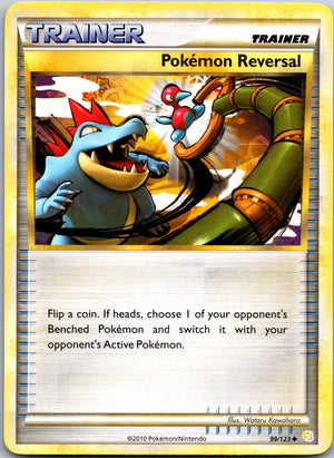 2010 HeartGold SoulSilver 99/123 Pokemon Reversal LP