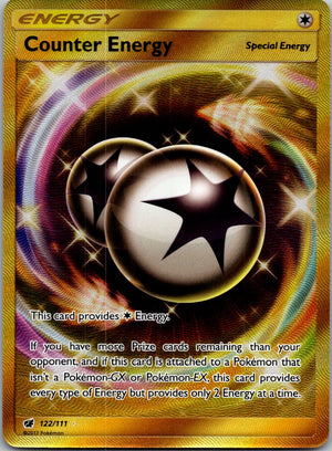 2017 SM - Crimson Invasion 122/111 Counter Energy (Secret) Secret Rare F176