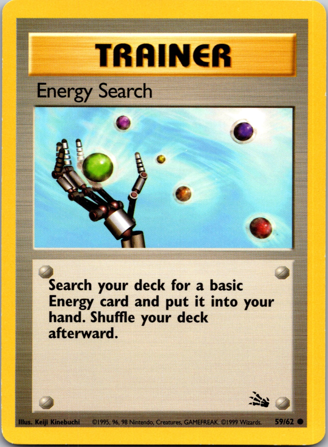 1999 Fossil 59/62 Energy Search Common L157
