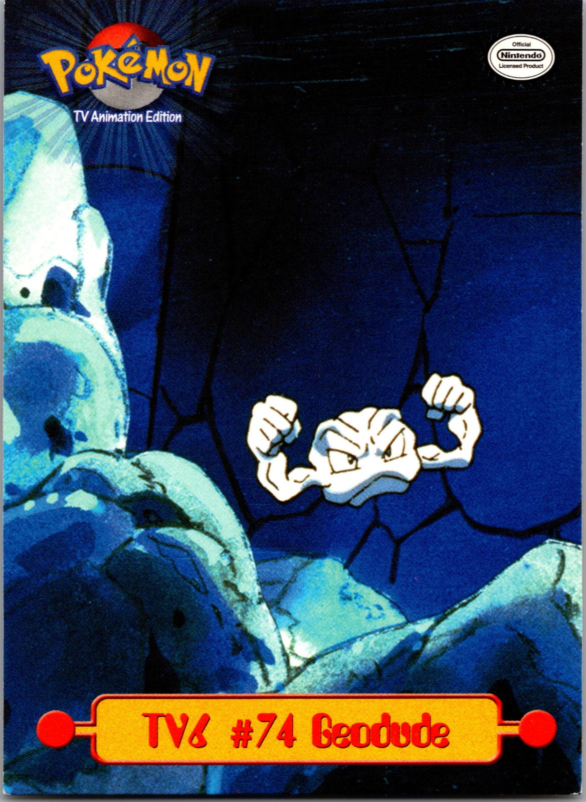1999 Topps TV6 74 Geodude MP  P150