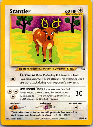 2001 Neo Revelation 38/64 Stantler LP