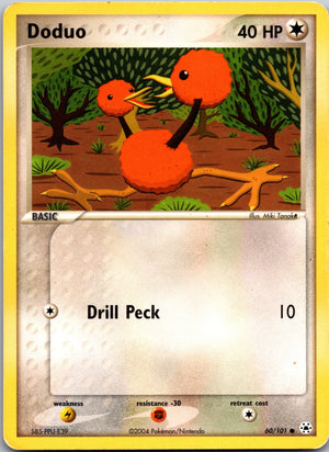 2004 Hidden Legends 60/101 Doduo LP