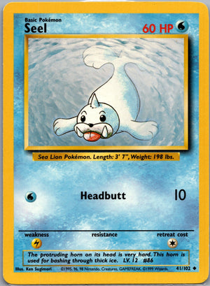 1999 Base Set #041/102 Seel Uncommon C38