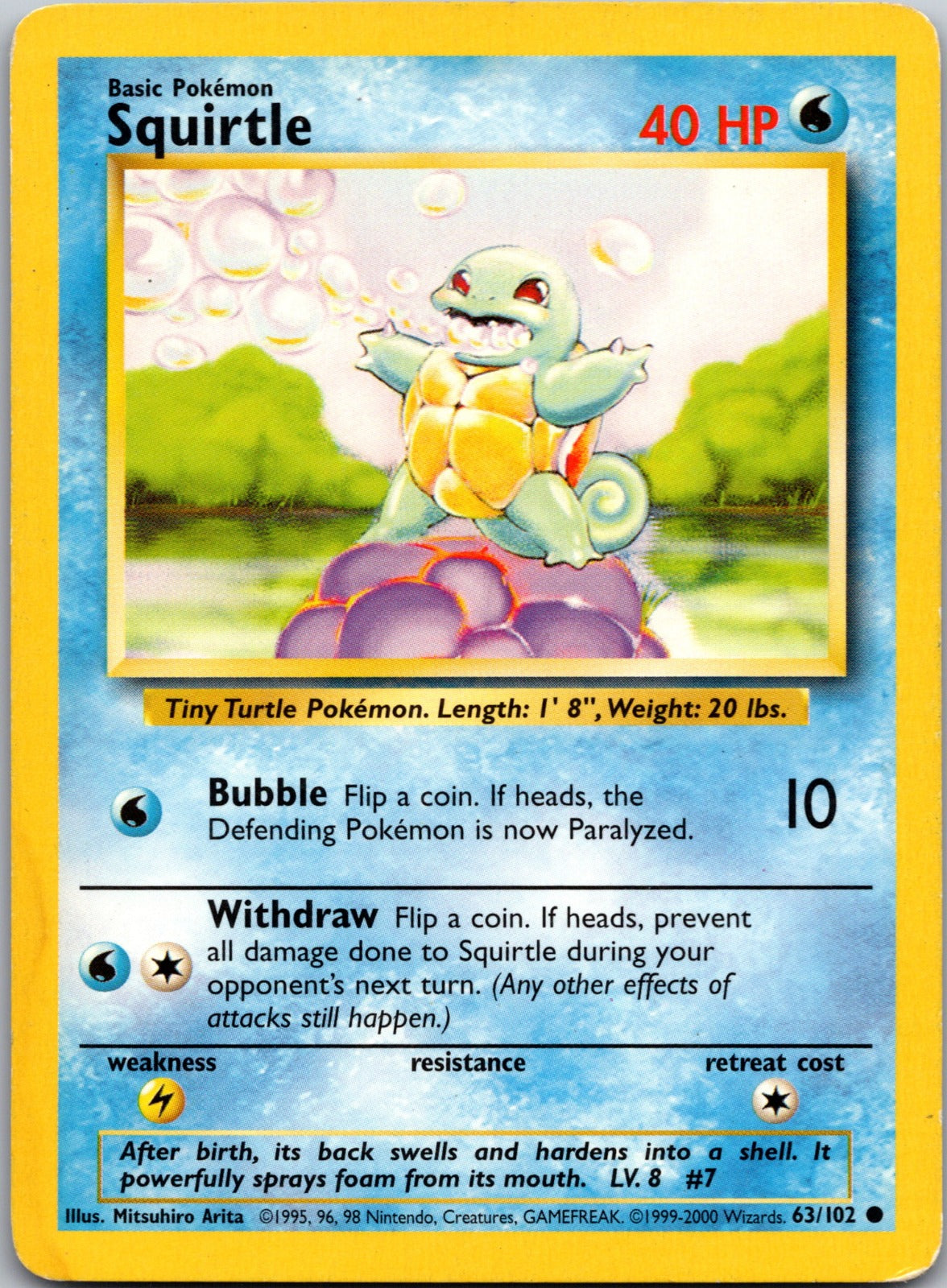 2023 Trading Card Game Classic 001/034 Squirtle LP