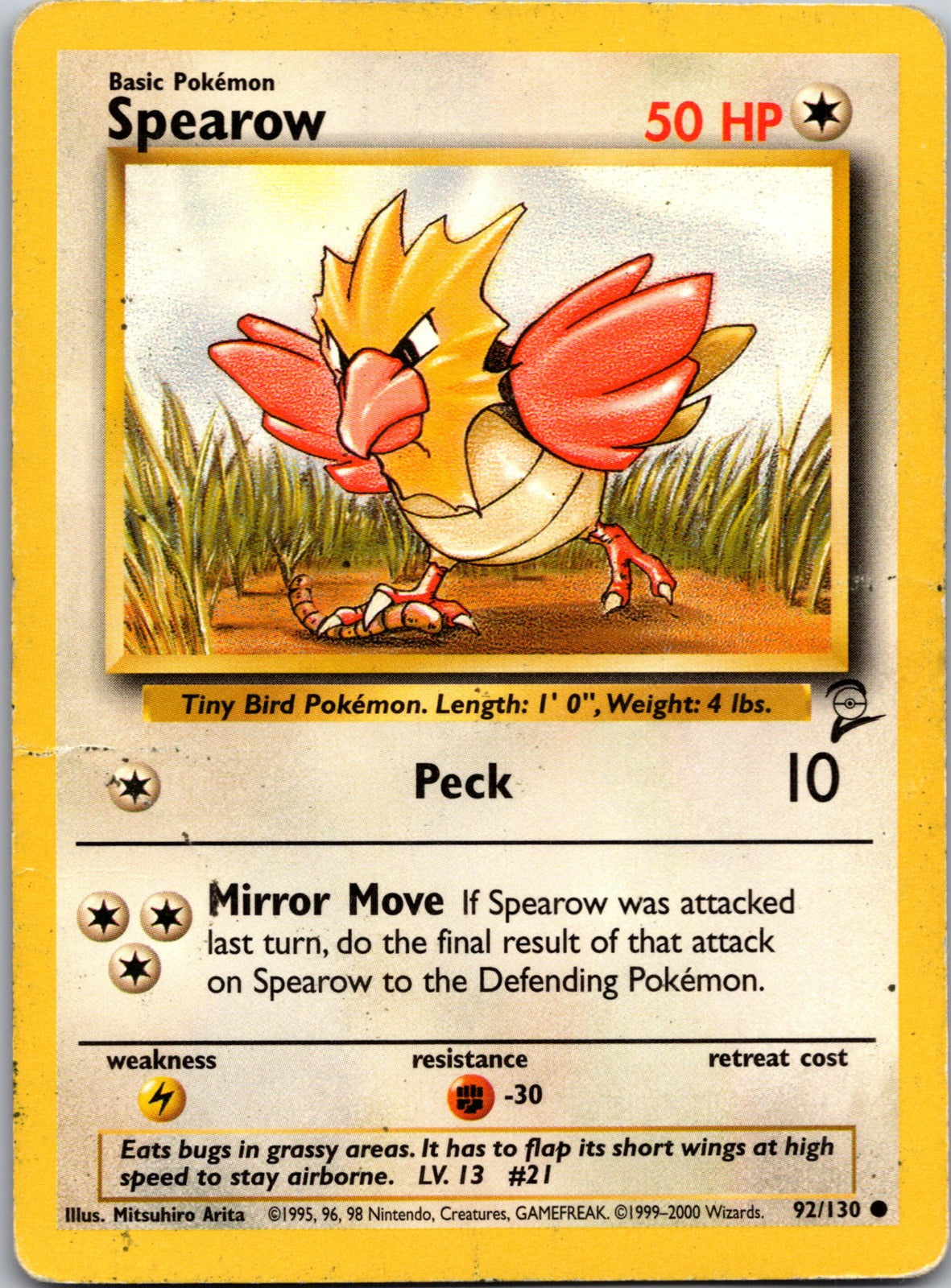 1999 Jungle 62/64 Spearow LP