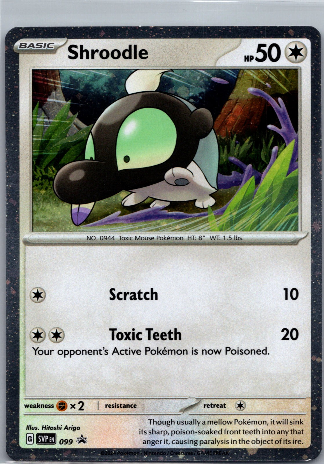 2023 SV: Scarlet and Violet Promo Cards 099 Shroodle LP