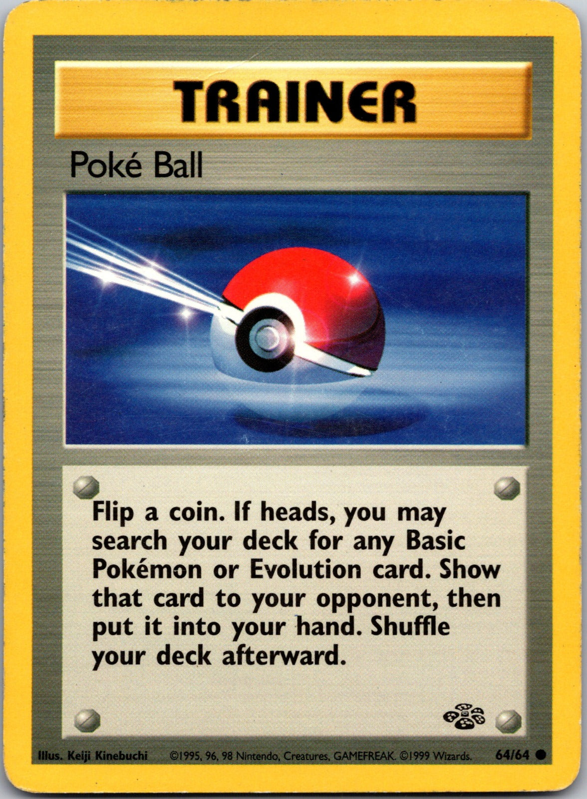 1999 Jungle 64/64 Poke Ball LP