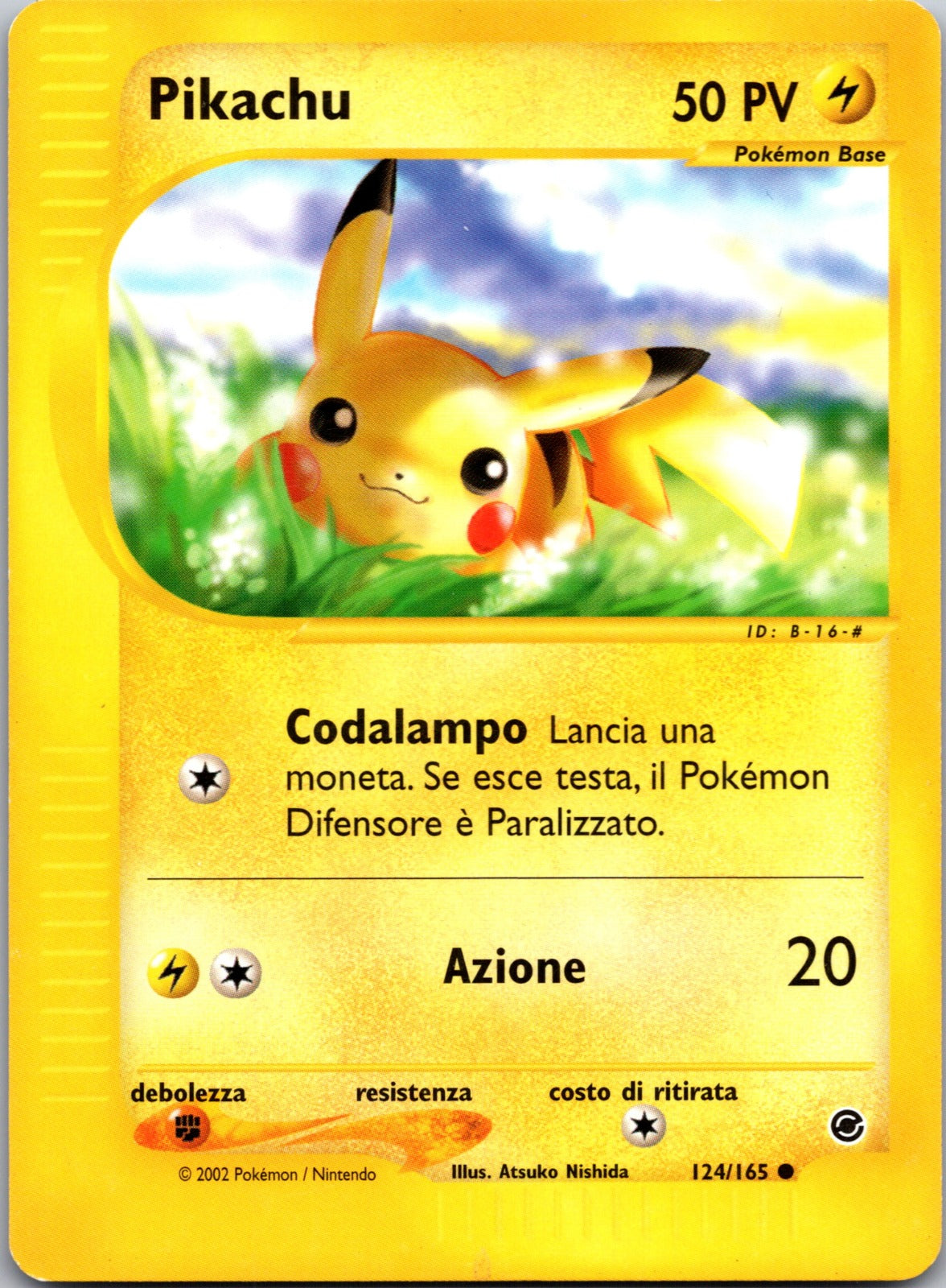 2004 Pikachu FireRed & LeafGreen 74/112 NM