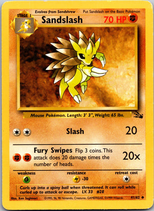 1999 Fossil 41/62 Sandslash LP