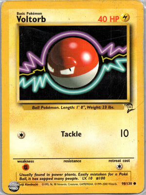 1999 Base Set (Shadowless) 067/102 Voltorb LP