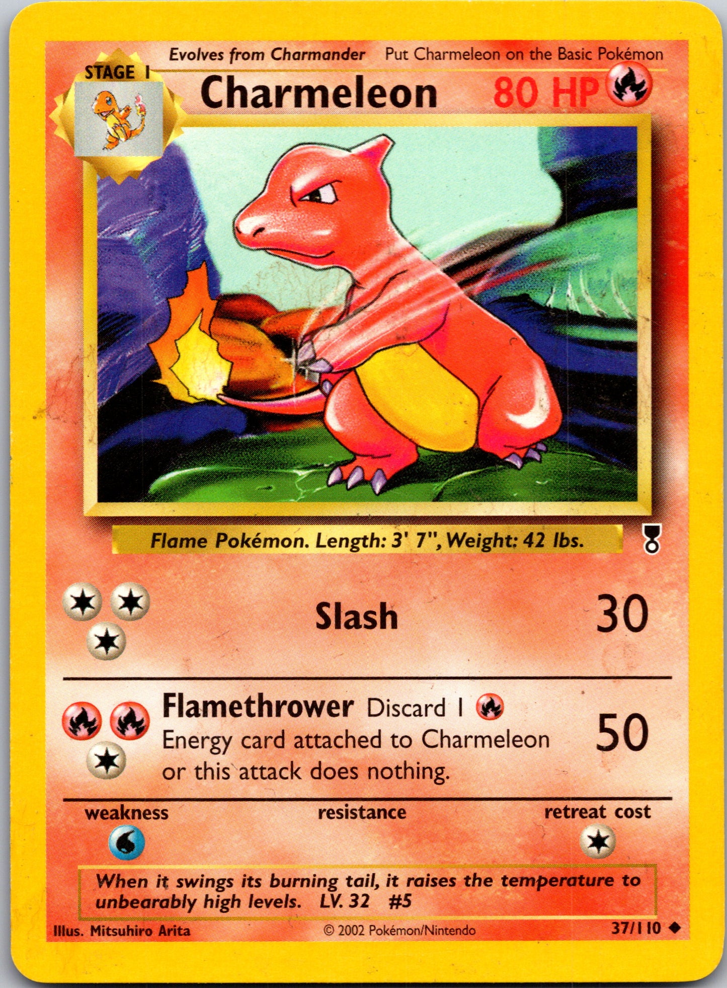 2002 Legendary Collection 037/110 Charmeleon Uncommon A273