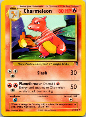 2002 Legendary Collection 037/110 Charmeleon Uncommon A273