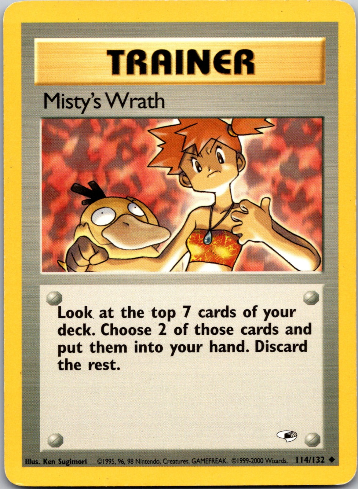 2000 Gym Heroes 114/132 Misty's Wrath LP Y124
