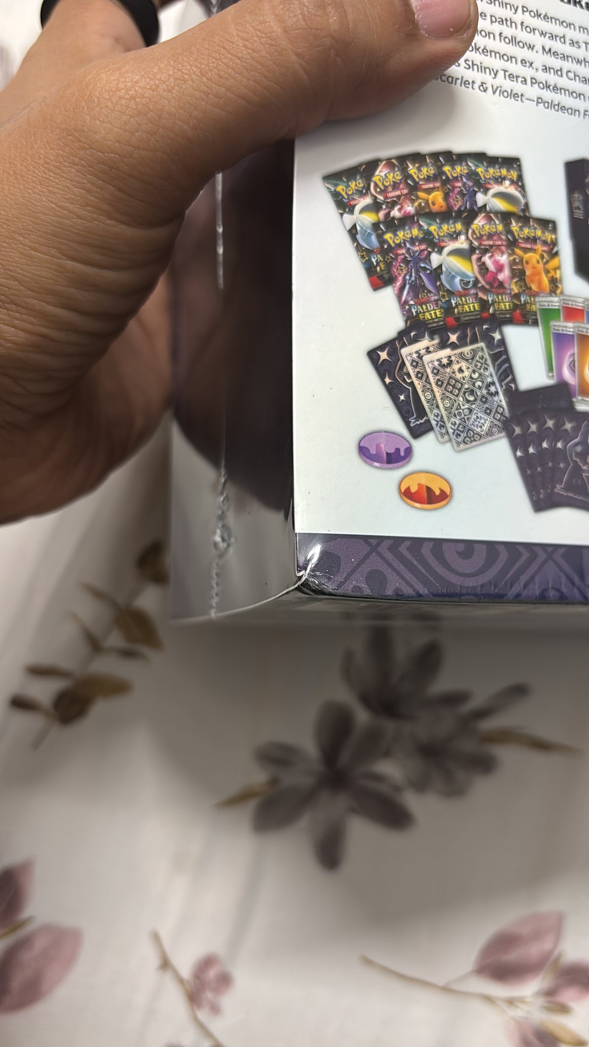 Paldean Fates Elite Trainer Box (Comes with Magnetic Acrylic Case)