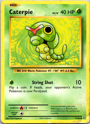 2016 Evolutions 003/108 Caterpie Common C213