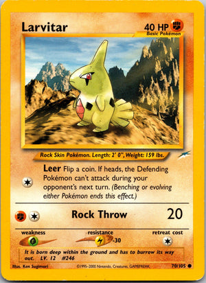 2002 Neo Destiny 070/105 Larvitar LP