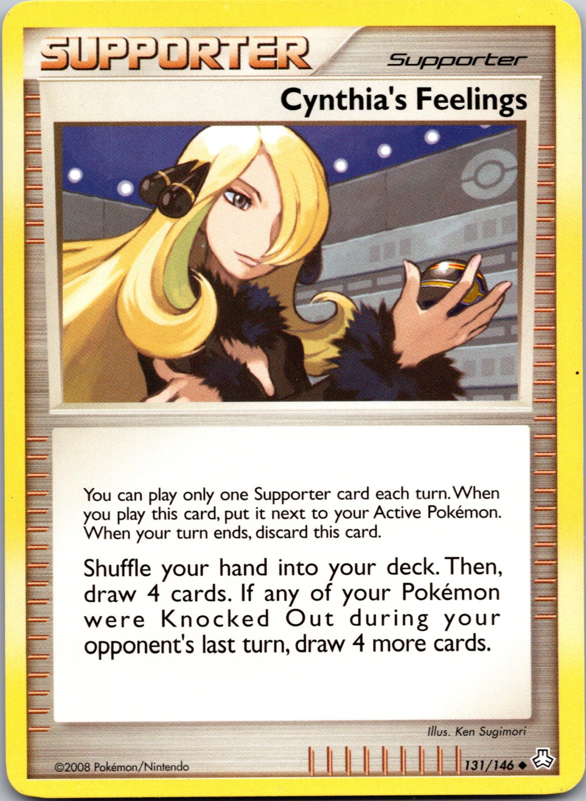 2008 Legends Awakened 131/146 Cynthia's Feelings LP
