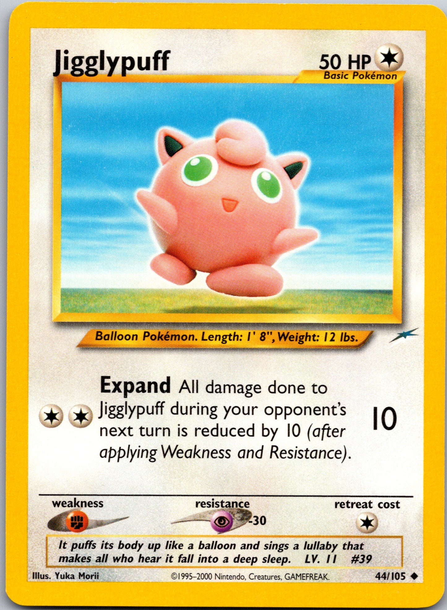 2002 Neo Destiny 044/105 Jigglypuff Uncommon A104