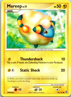 2007 Secret Wonders 94/132 Mareep LP