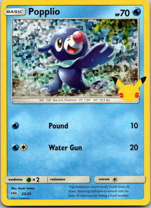 2017 McDonald's Promo 2017 004/012 Popplio - 4/12 LP