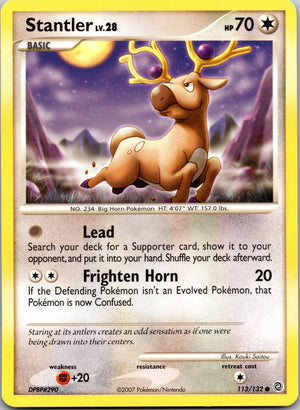 2007 Secret Wonders 113/132 Stantler LP