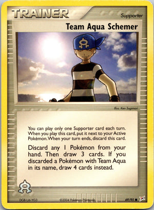 2004 Team Magma vs Team Aqua 69/95 Team Aqua Schemer LP