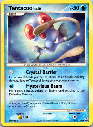 2008 Legends Awakened 125/146 Tentacool LP
