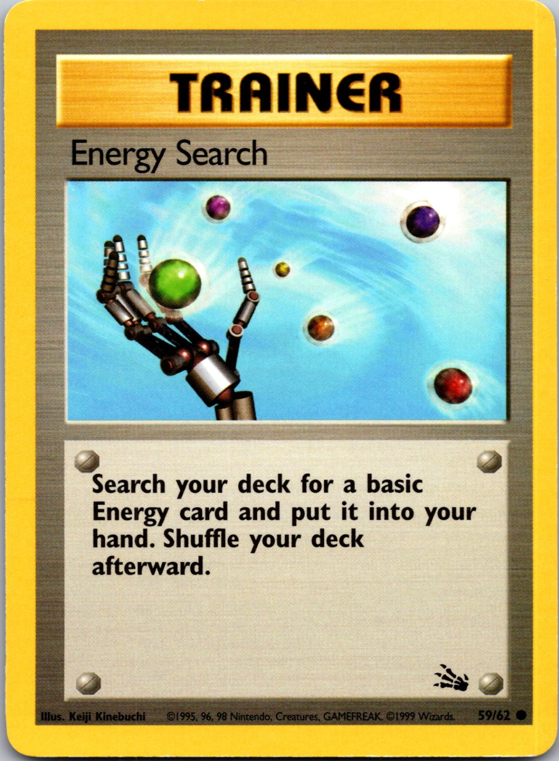 1999 Fossil 59/62 Energy Search Common L152