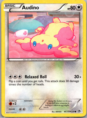 2013 Legendary Treasures: Radiant Collection RC17/RC25 Audino LP