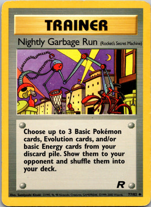 2000 Team Rocket 77/82 Nightly Garbage Run (Rocket's Secret Machine) LP