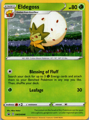 2020 SWSH: Sword & Shield Promo Cards SWSH046 Eldegoss Promo D171