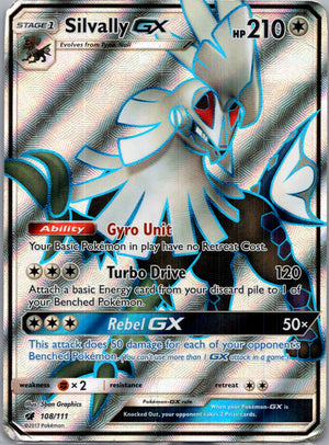 2017 Crimson Invasion 108/111 Silvally GX F18