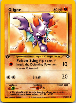 2000 Neo Genesis 059/111 Gligar LP