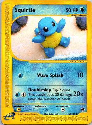 2002 Expedition 131/165 Squirtle (131) LP