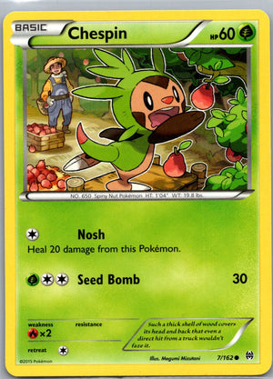 2015 XY - BREAKthrough 7/162 Chespin (7) Common M63
