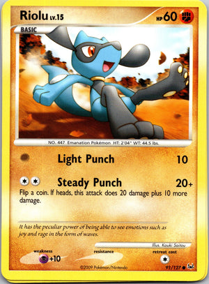 2009 Platinum 91/127 Riolu LP