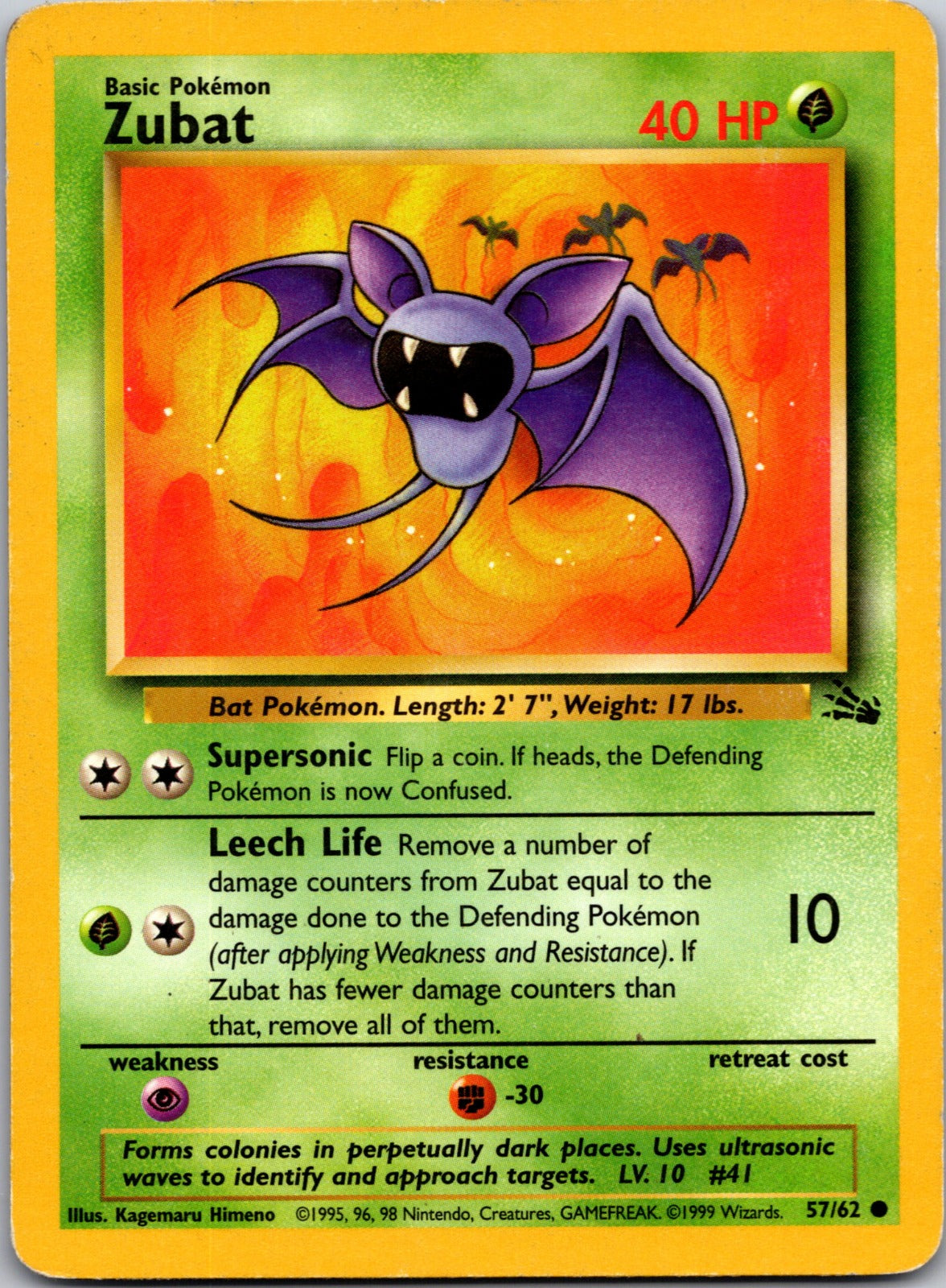 1999 Fossil 57/62 Zubat LP