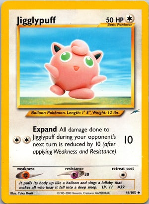 2002 Neo Destiny 044/105 Jigglypuff LP