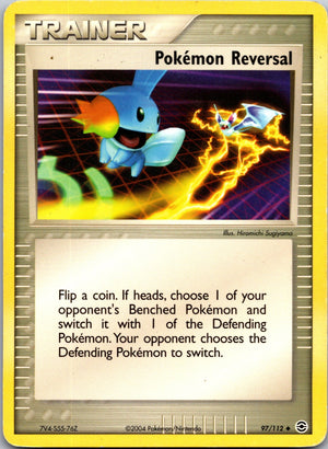 2004 FireRed and LeafGreen 97/112 Pokemon Reversal LP