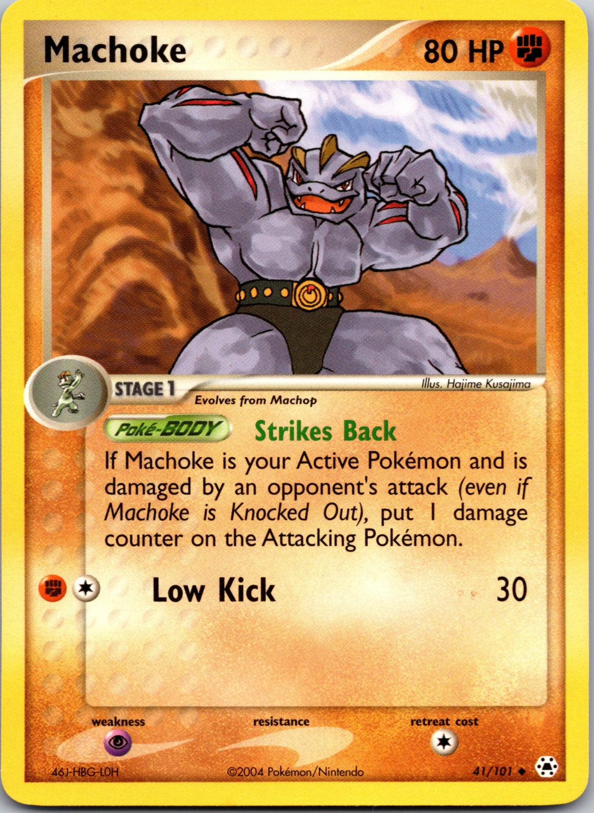2004 Hidden Legends 41/101 Machoke LP